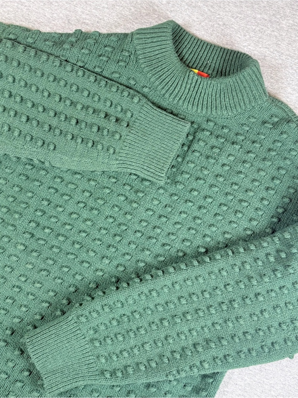 Lego‎ Sweater Womens XS Green Brick Textured Design Target Exclusive Pullover